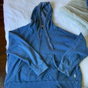 Free people blue hoodie